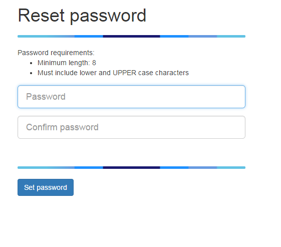 Password change
