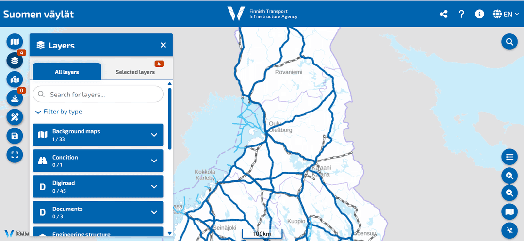 Developing VäyläMappi - a customized Oskari RPC implementation