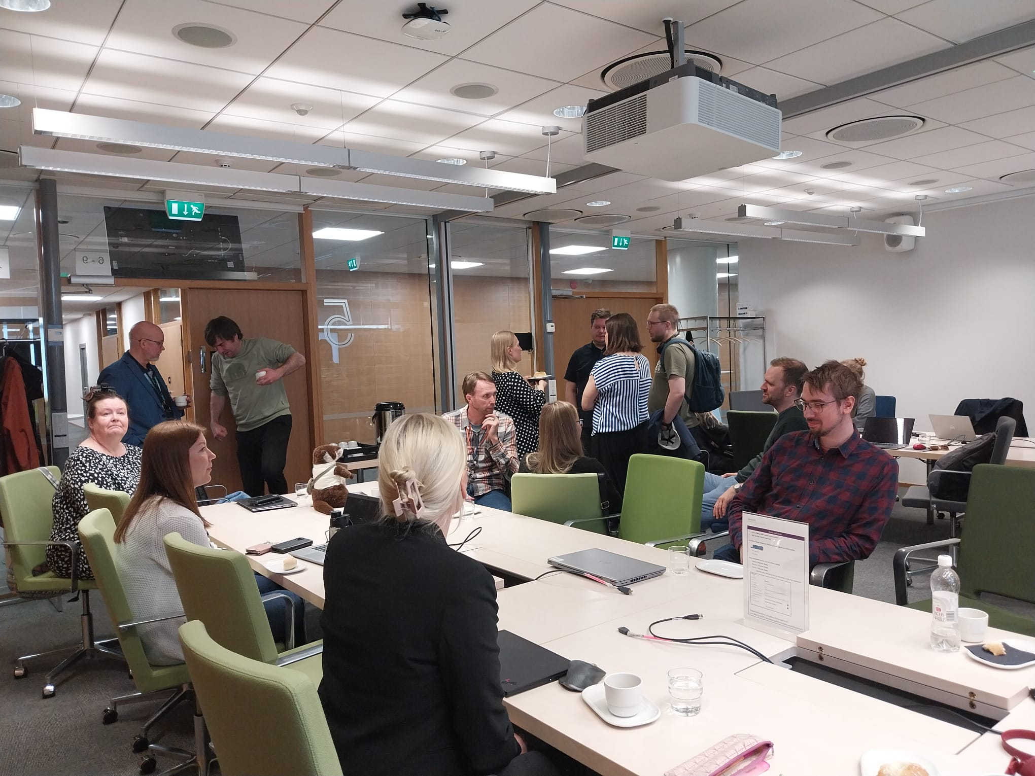 A photograph from the event. Taken by Riikka Kivekäs.