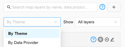 Changing grouping for layers